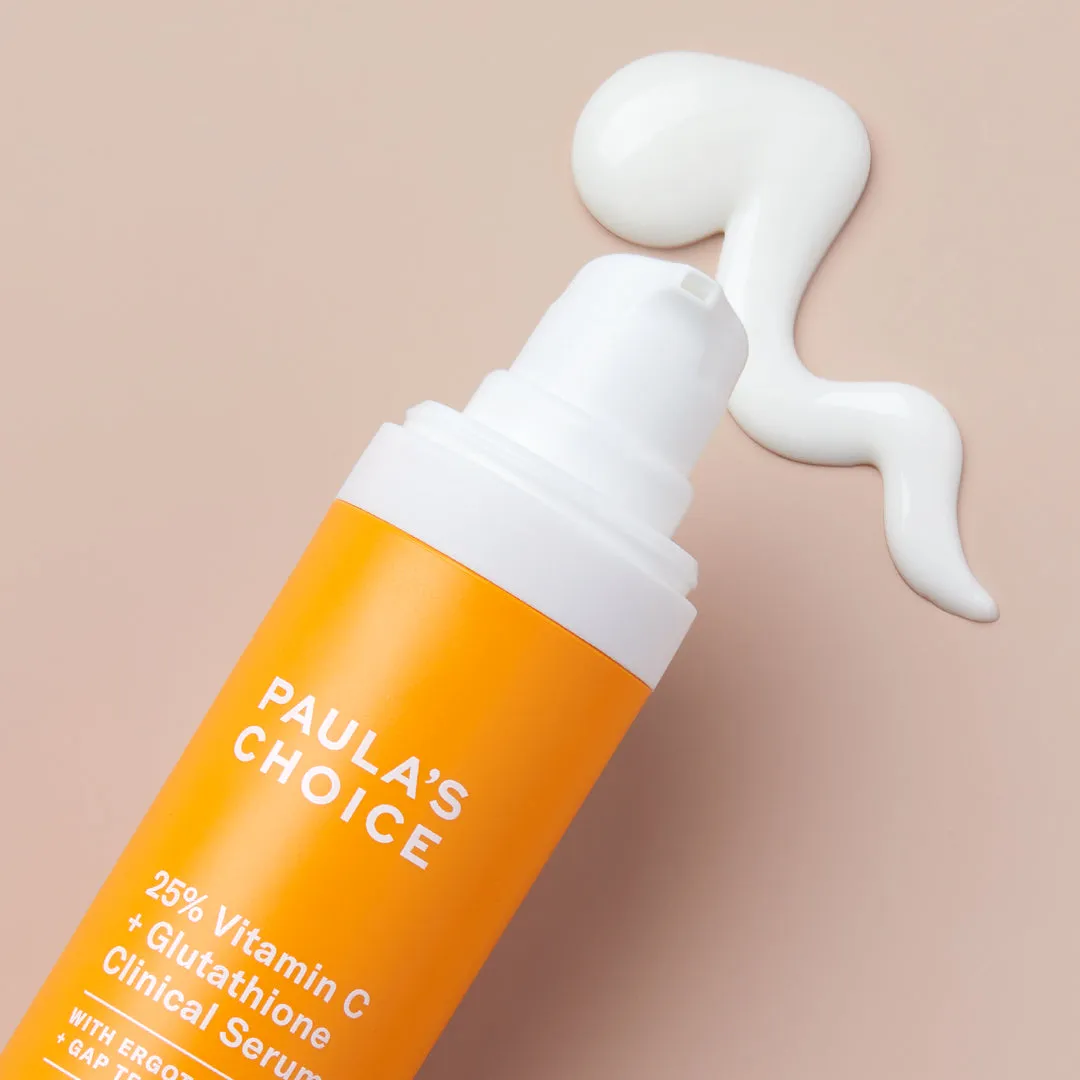 25% Vitamin C   Glutathione Clinical Serum