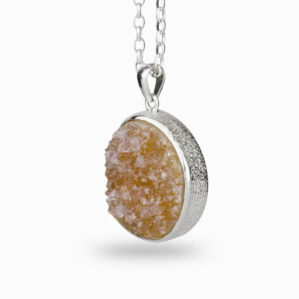 Agate Druzy Necklace