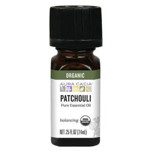 Aura Cacia Organic Patchouli Balancing Essential Oil 0.25oz