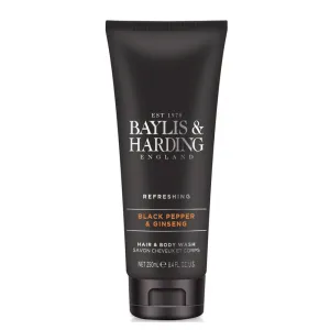 Baylis & Harding Black Pepper & Ginseng Hair & Body Wash, 250ml