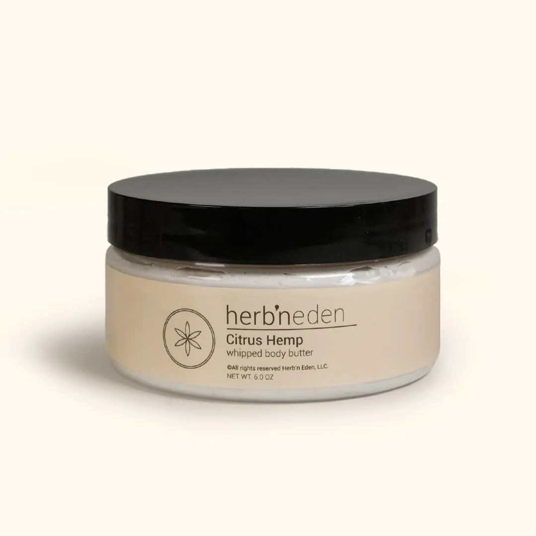 Citrus Hemp Body Butter