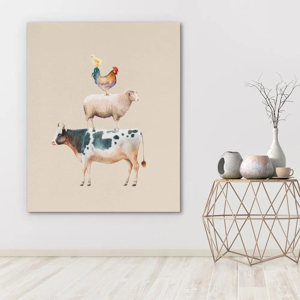 Cow Sheep and Chicken