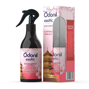 DABUR Odonil Exotic Room Spray - Calming Sakura - (200Ml) |100% Water-Based | Alcohol-Free Fragrance | Luxury Opulent Fragrance From Japan - Sakura