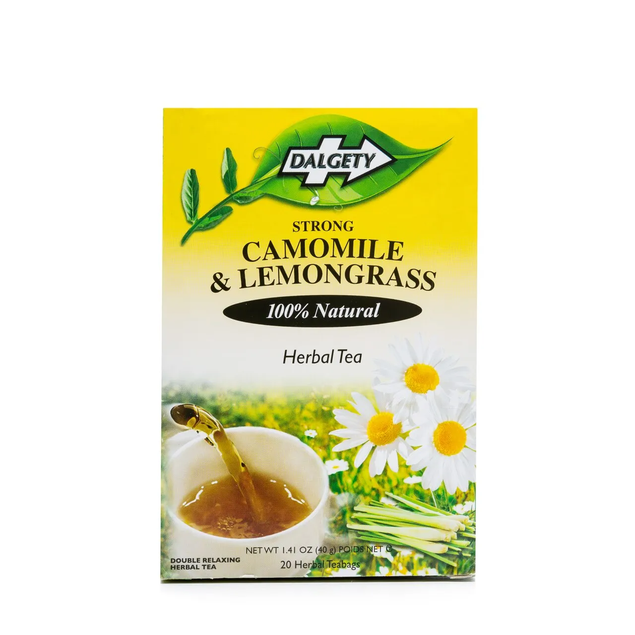 Dalgety Camomile & Lemongrass Herbal Infusion (carton 40g)