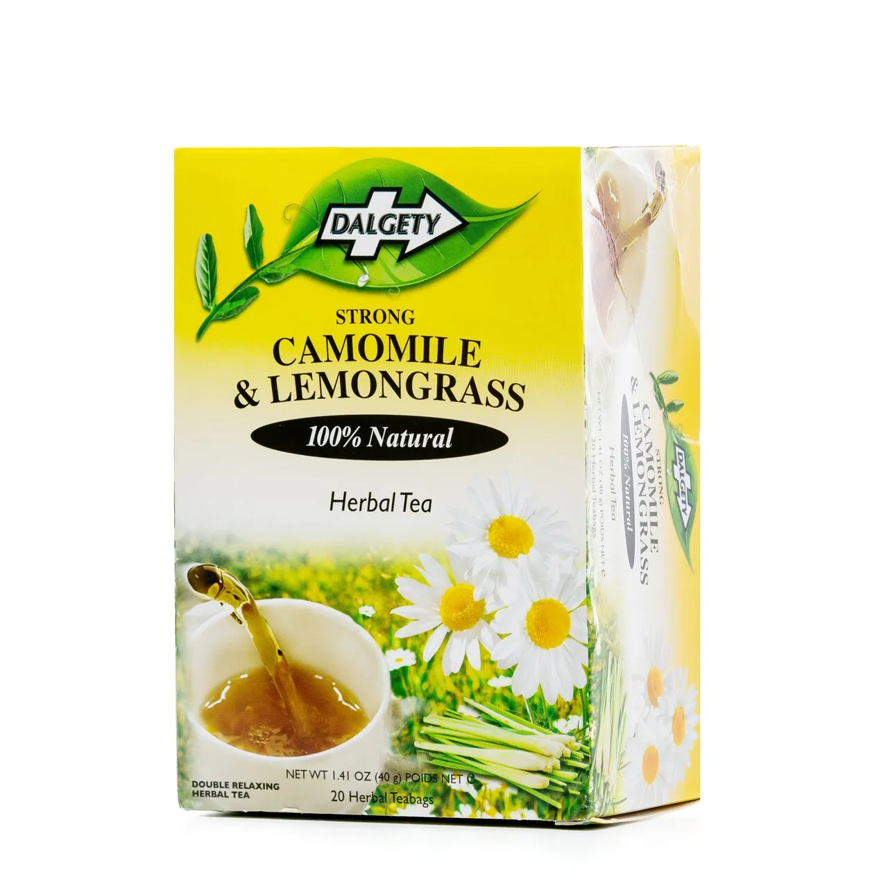 Dalgety Camomile & Lemongrass Herbal Infusion (carton 40g)