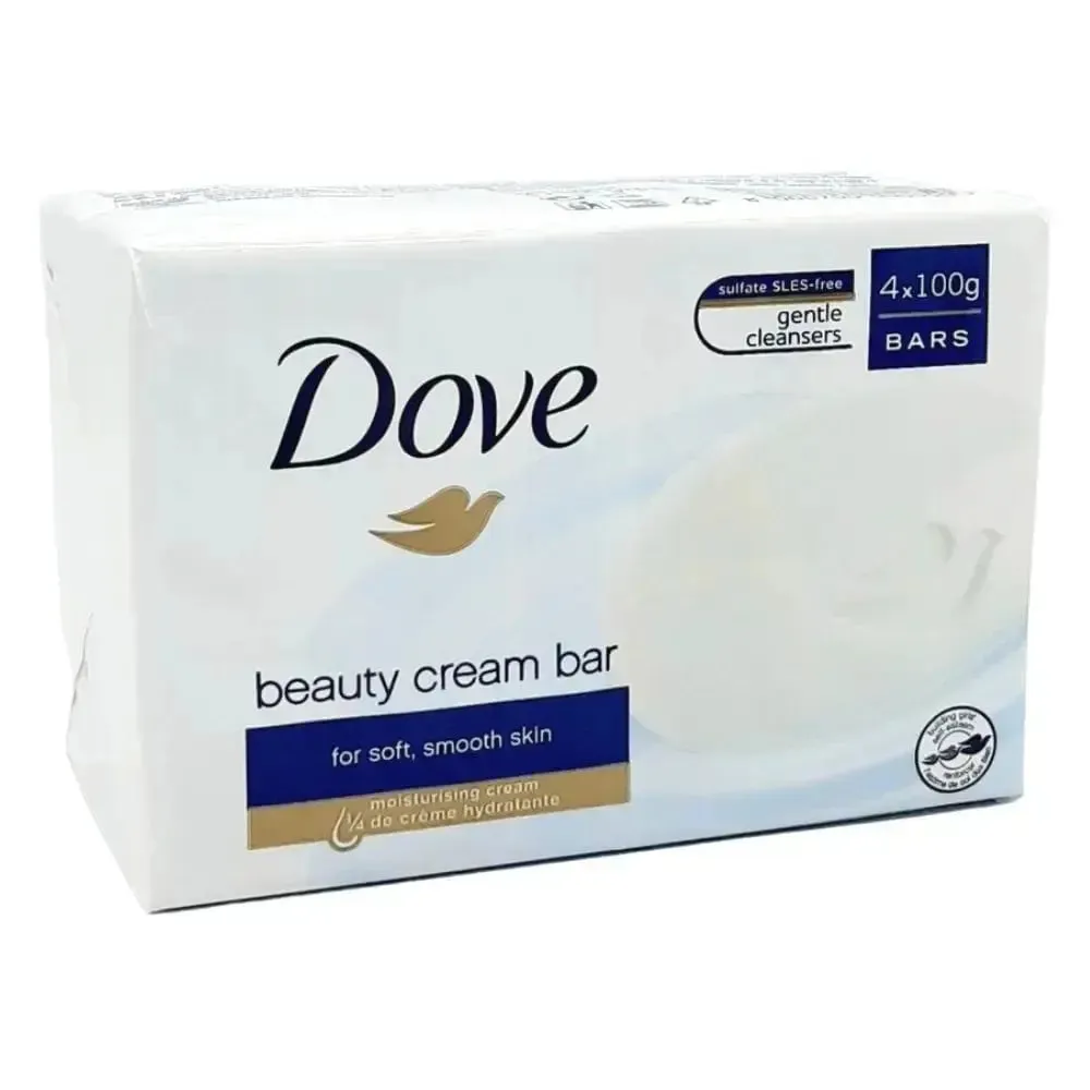 Dove Beauty Cream Bar Soap 4-Pack