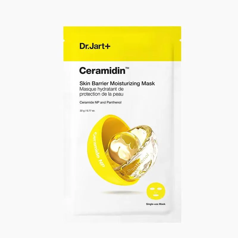 [Dr.Jart ] Ceramidin Skin Barrier Moisturizing Mask 22g*5EA