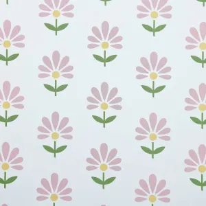 Floral Block Print Wallpaper Swatch