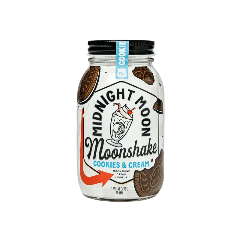 Junior Johnson Midnight Moon Moonshake Cookies And Cream Liqueur 750ml