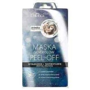 L'Biotica Silver Glow mask peel-off smoothing and lighting 10g, peel off face mask