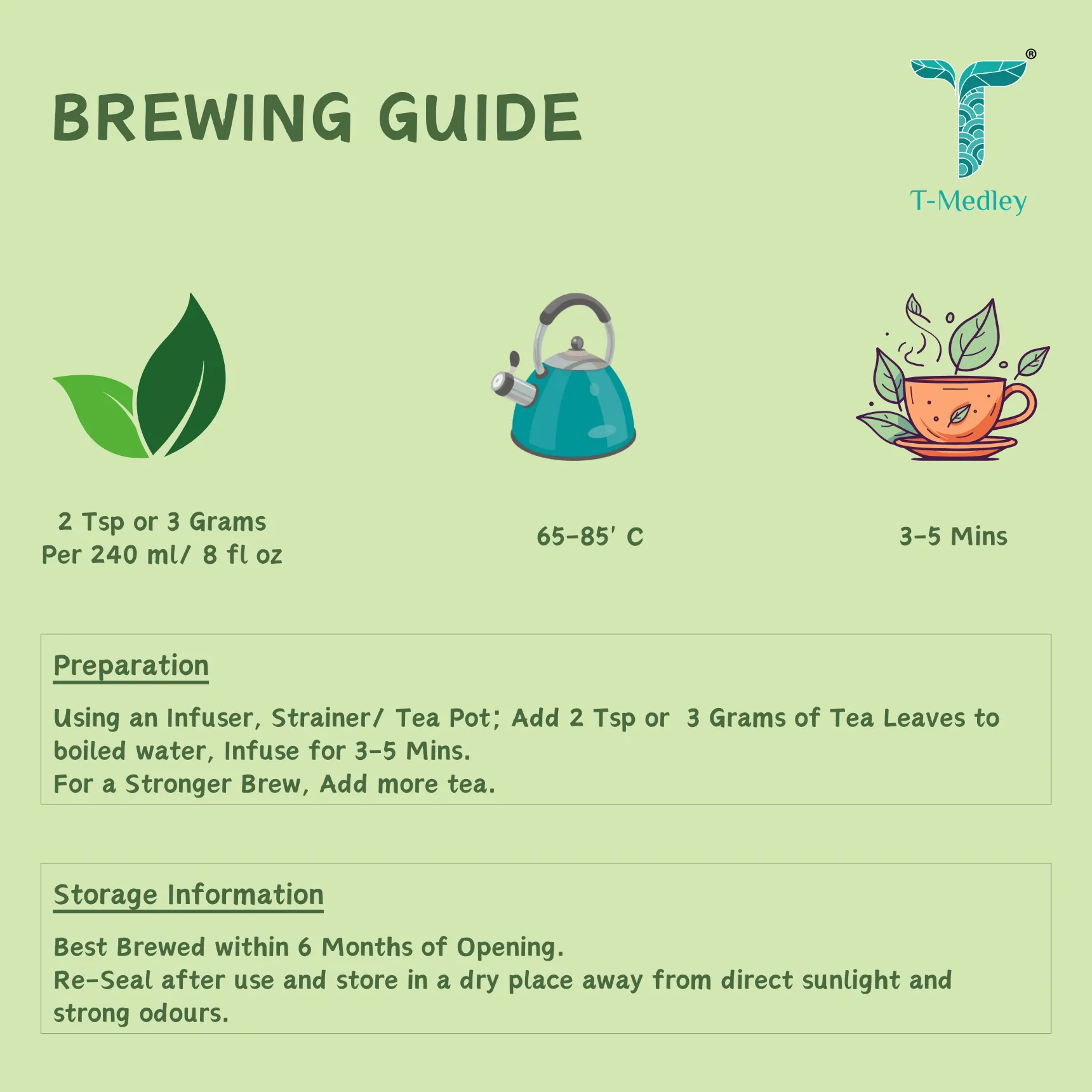 Lemongrass Green Tea (100 gms)