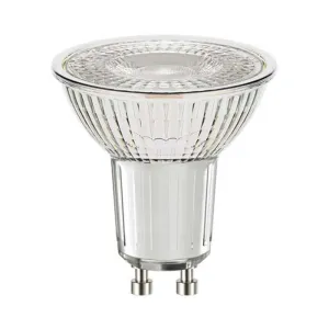 LUMiLiFe 4.6W GU10 LED Glass Spotlight - Dimmable - 375lm - 4000K