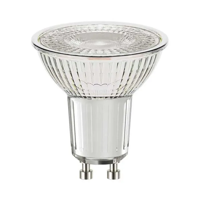 LUMiLiFe 4.6W GU10 LED Glass Spotlight - Dimmable - 375lm - 4000K