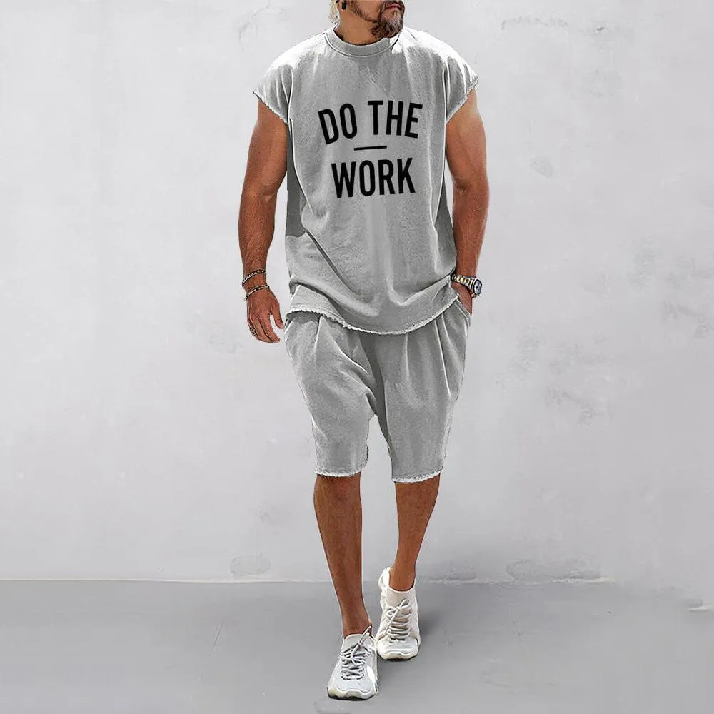 Men's DO THE WORK Casual Sets 11879502YY