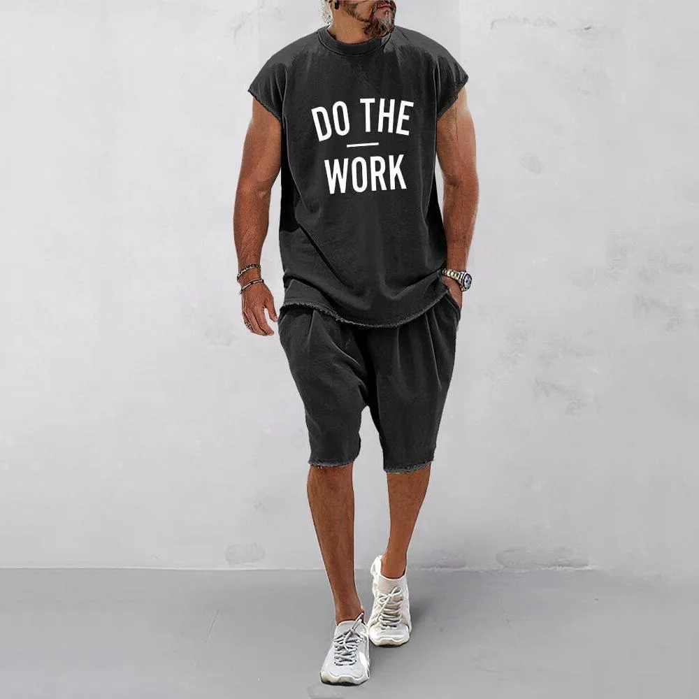 Men's DO THE WORK Casual Sets 11879502YY