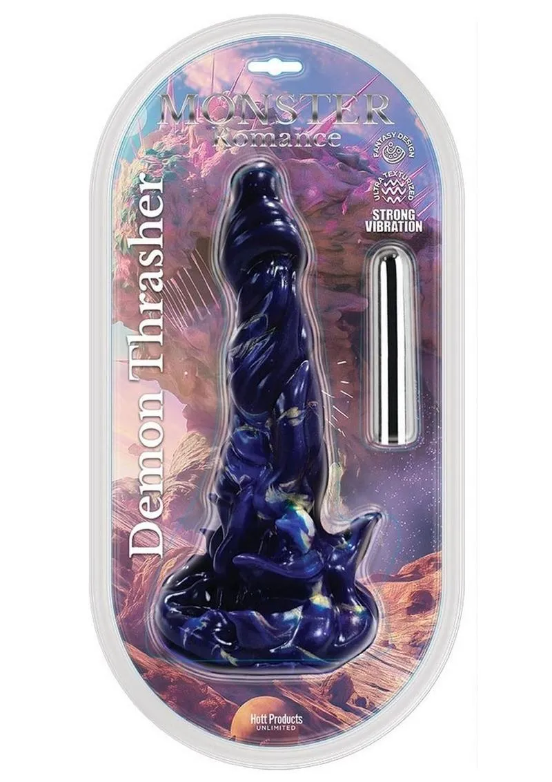 Monster Romance Demon Thrasher Rechargeable Silicone Dong