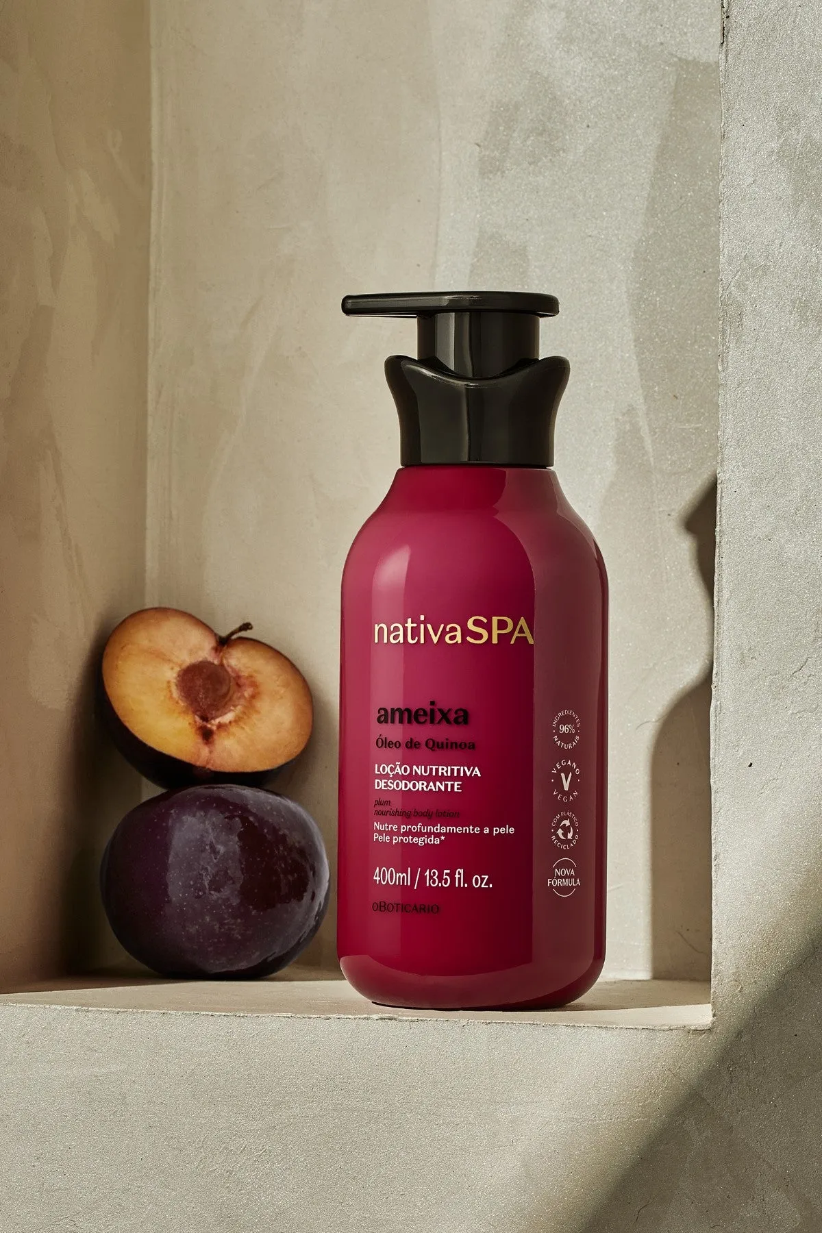 Nativa SPA Plum Moisturizing Body Lotion plum-BUNDLE1