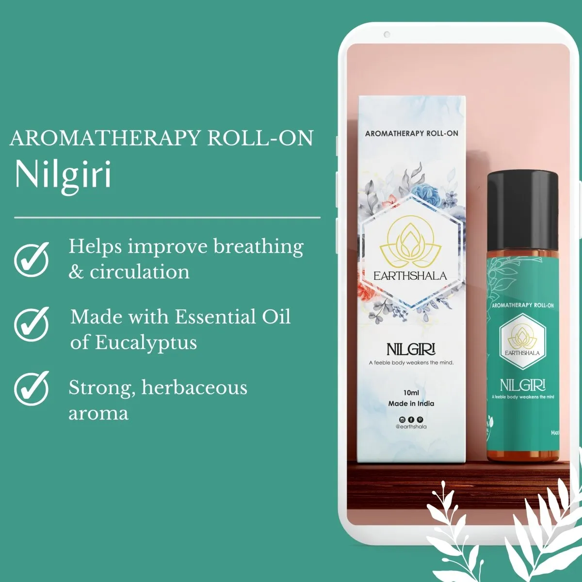 Nilgiri Aromatherapy Healing Oil: Boost Breath, Fast Cold Recovery