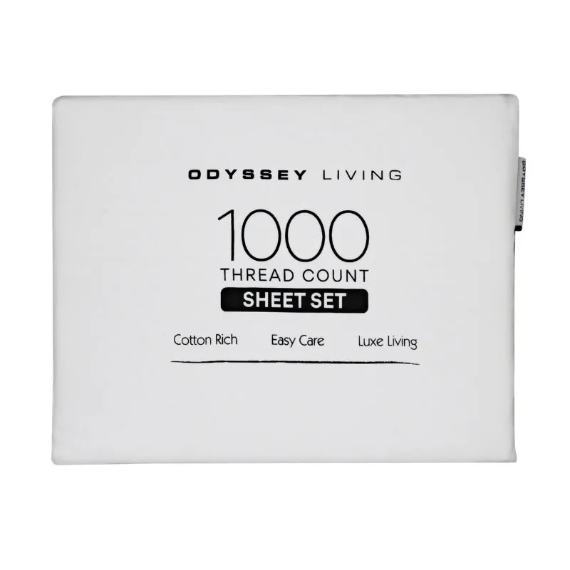 Odyssey Living Cotton Rich Sheet Set