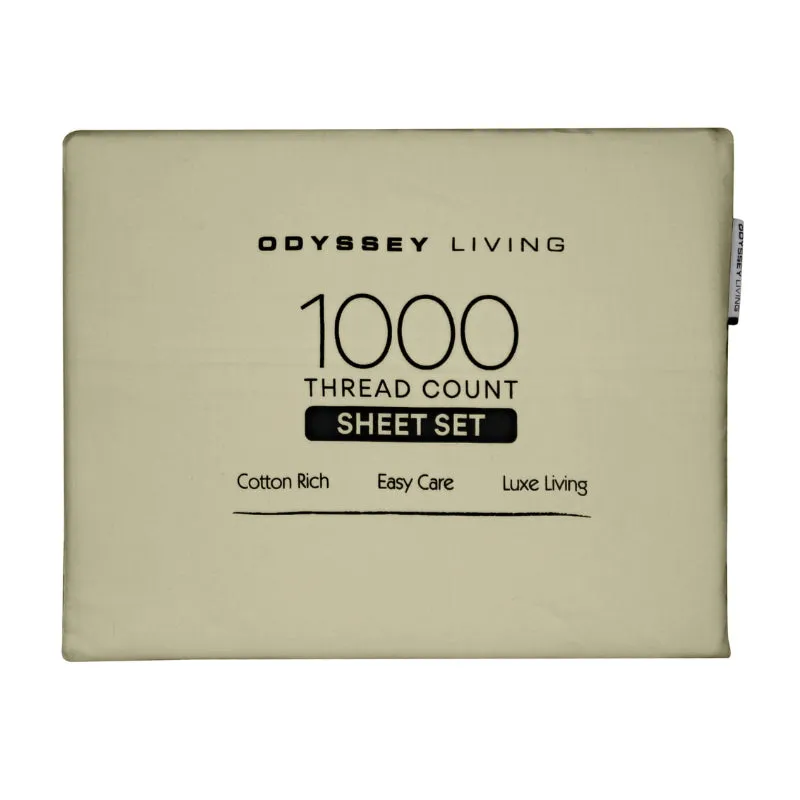 Odyssey Living Cotton Rich Sheet Set