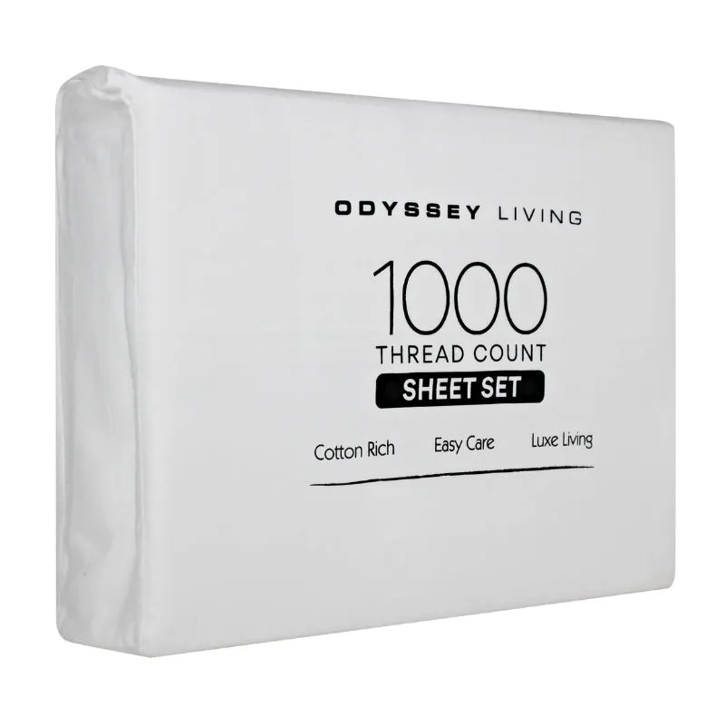 Odyssey Living Cotton Rich Sheet Set