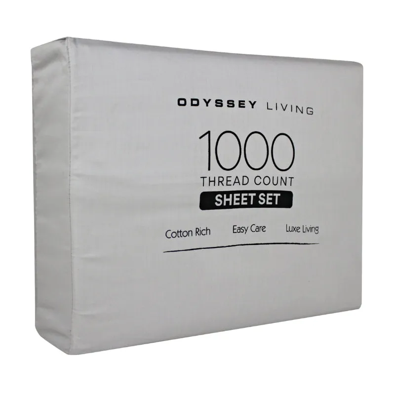 Odyssey Living Cotton Rich Sheet Set