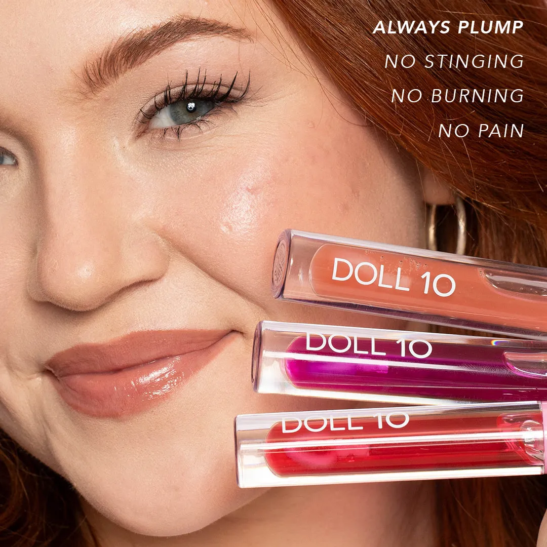 Plumping Lip Oil Trio with Arnica and Peptides