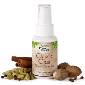 Primal Essence Organic Super Tea Classic Chai 1.5 oz Spray