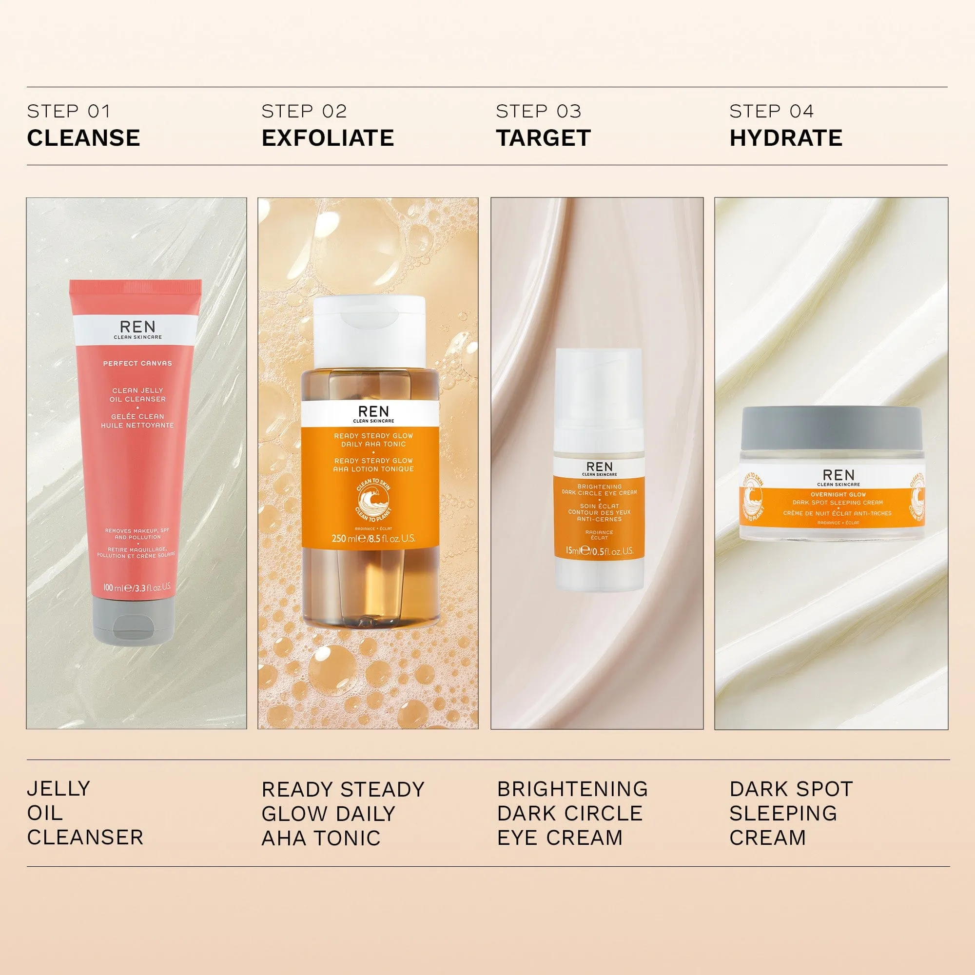 Radiance Ready Steady Glow Daily AHA Tonic