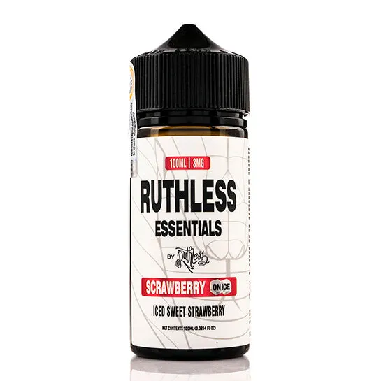 Scrawberry on Ice - Ruthless Essentials E-Juice (100 ml)