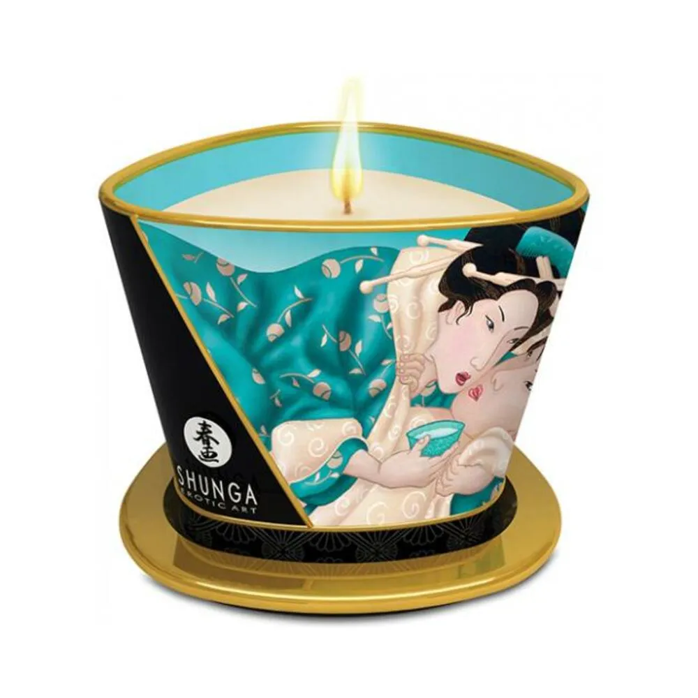 Shunga Massage Candle - 5.7 Oz Island Blossoms