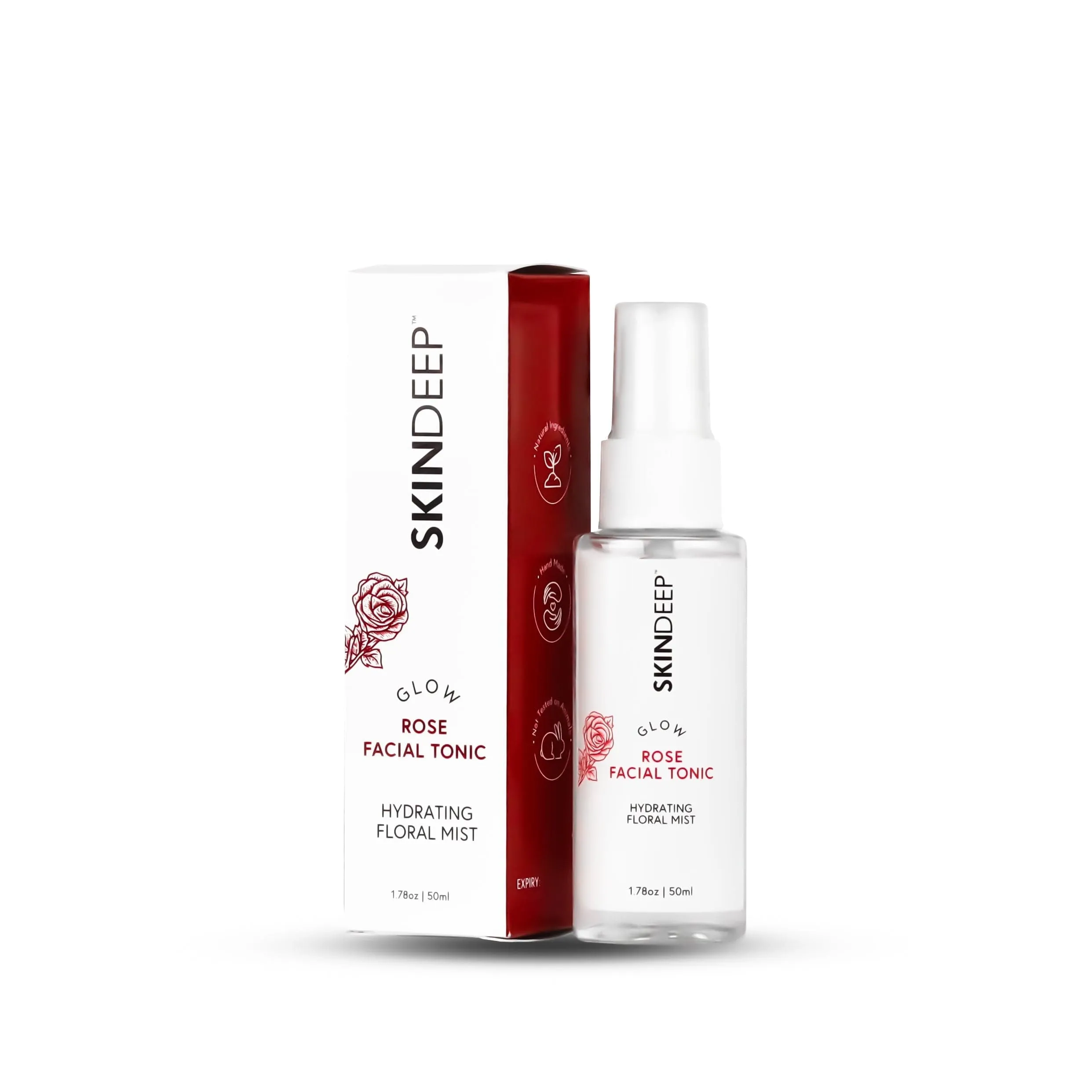 Skin Deep Rose Facial Tonic - Hydrating Floral Mist