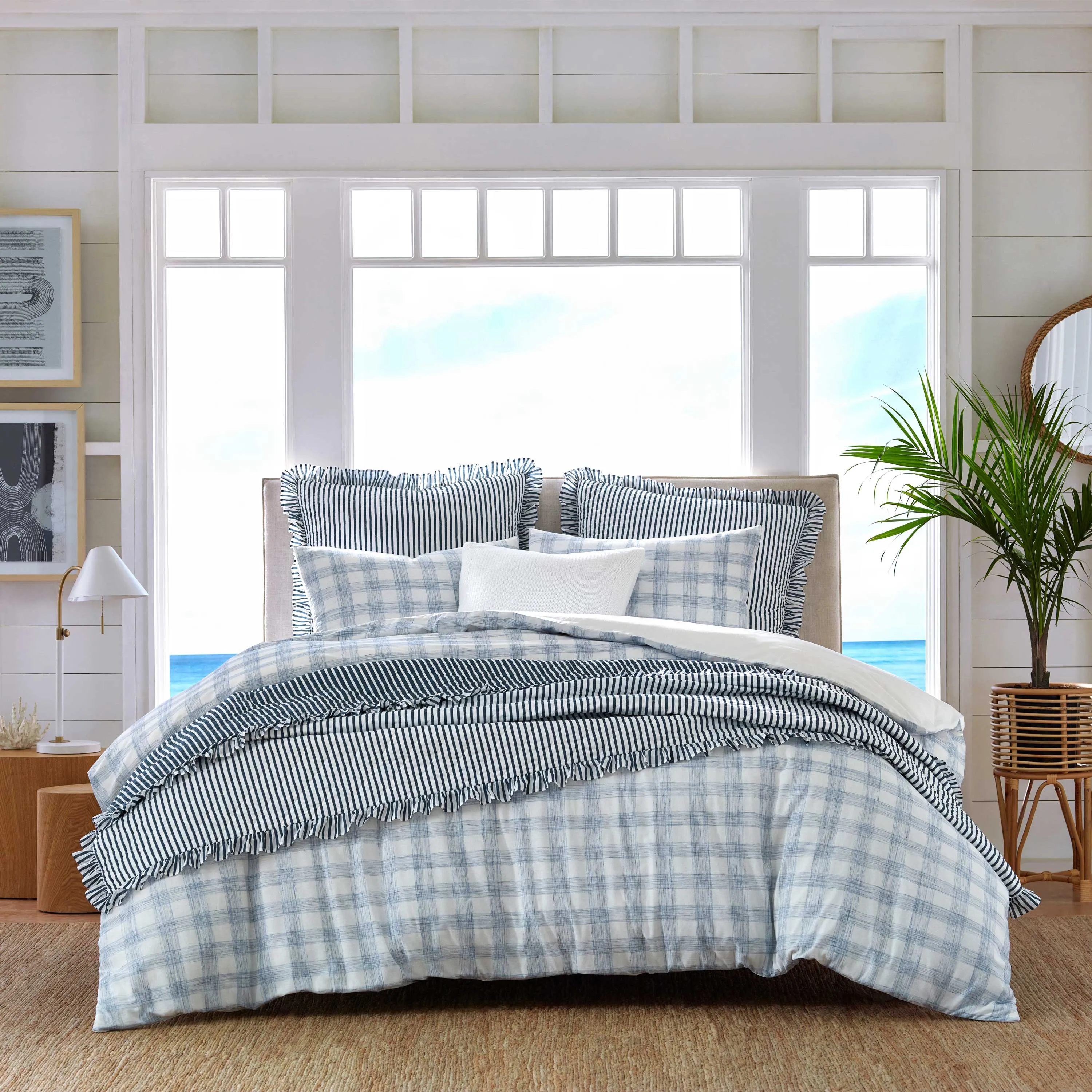 Southern Tide South Shore Blue Quilt