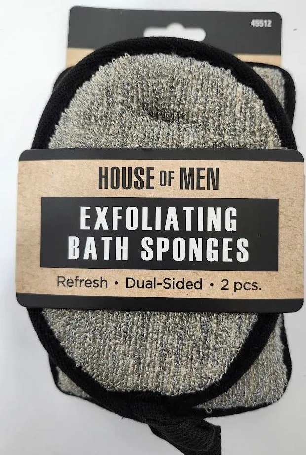 Sponge Exfoliating Dual Sided House of Men 45512