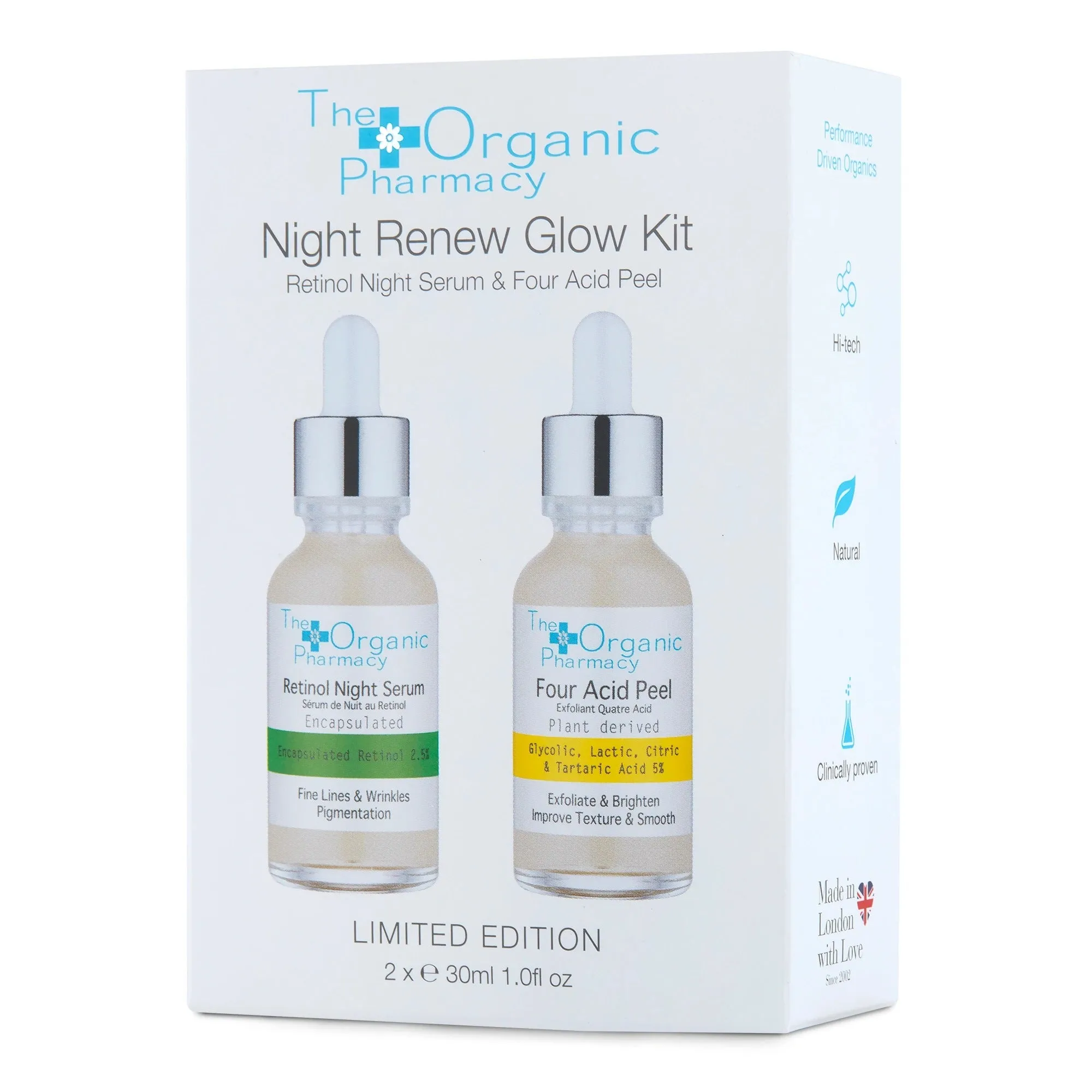 The Organic Pharmacy Night Renew Glow Kit