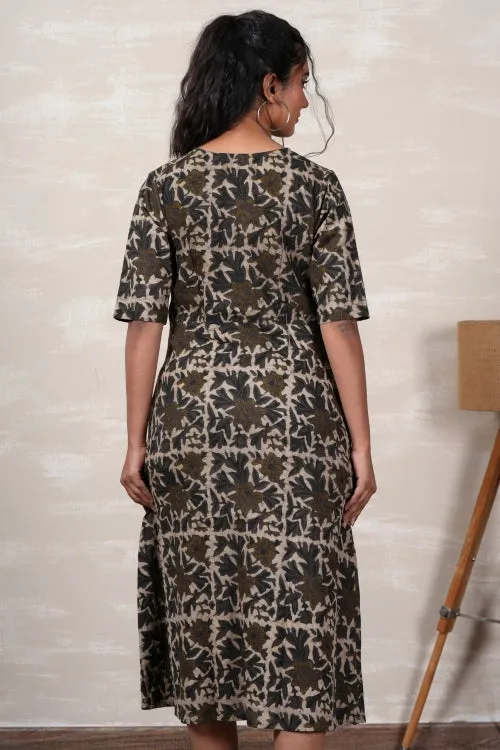 Tiana Hand Block Printed Dress