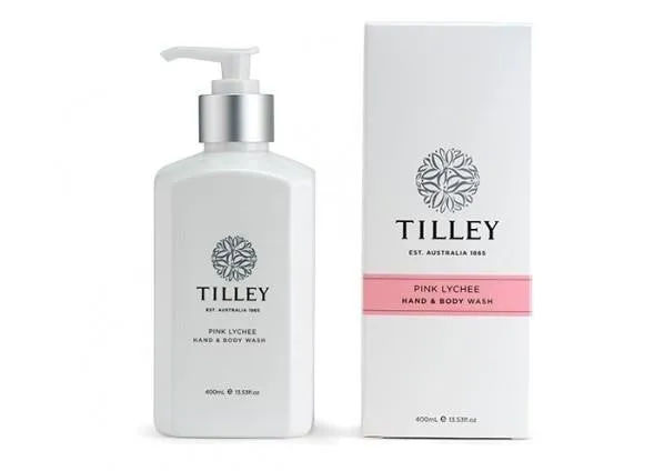 Tilley Classic White - Body Wash 400ml - Pink Lychee