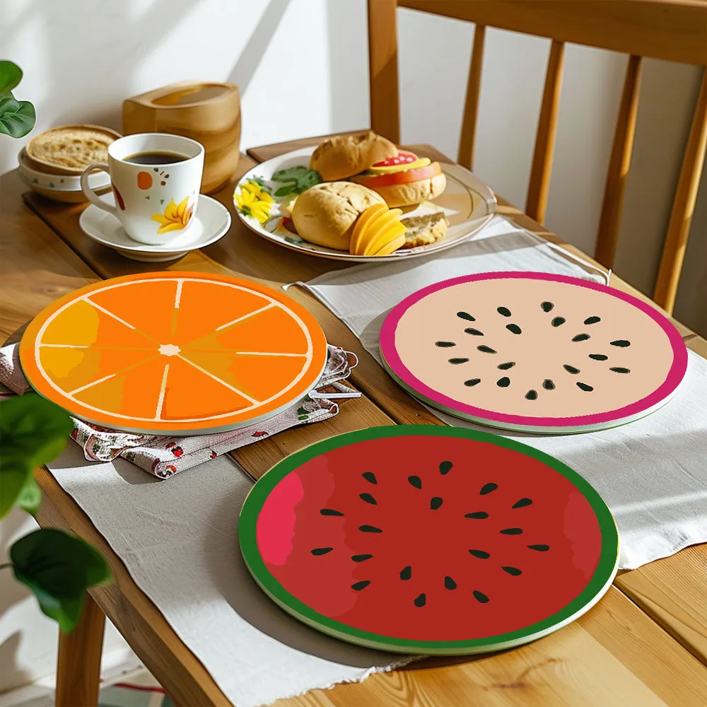 Tropical Fruits Collection - Paint by Numbers Placemats