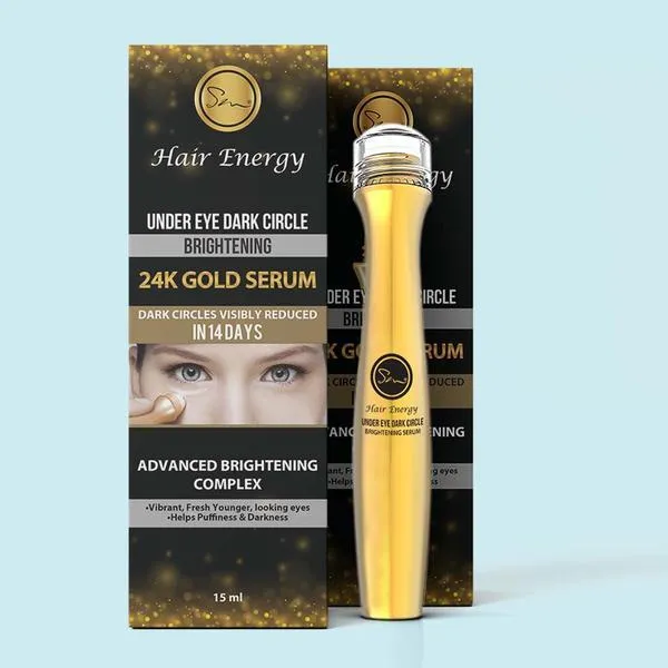 Under Eye Dark Circle Brightening 24k Gold Serum