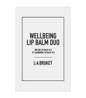 Wellbeing Lip Balm Duo