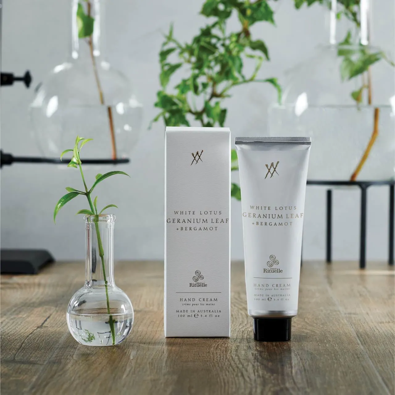 White Lotus, Geranium Leaf & Bergamot Hand Cream