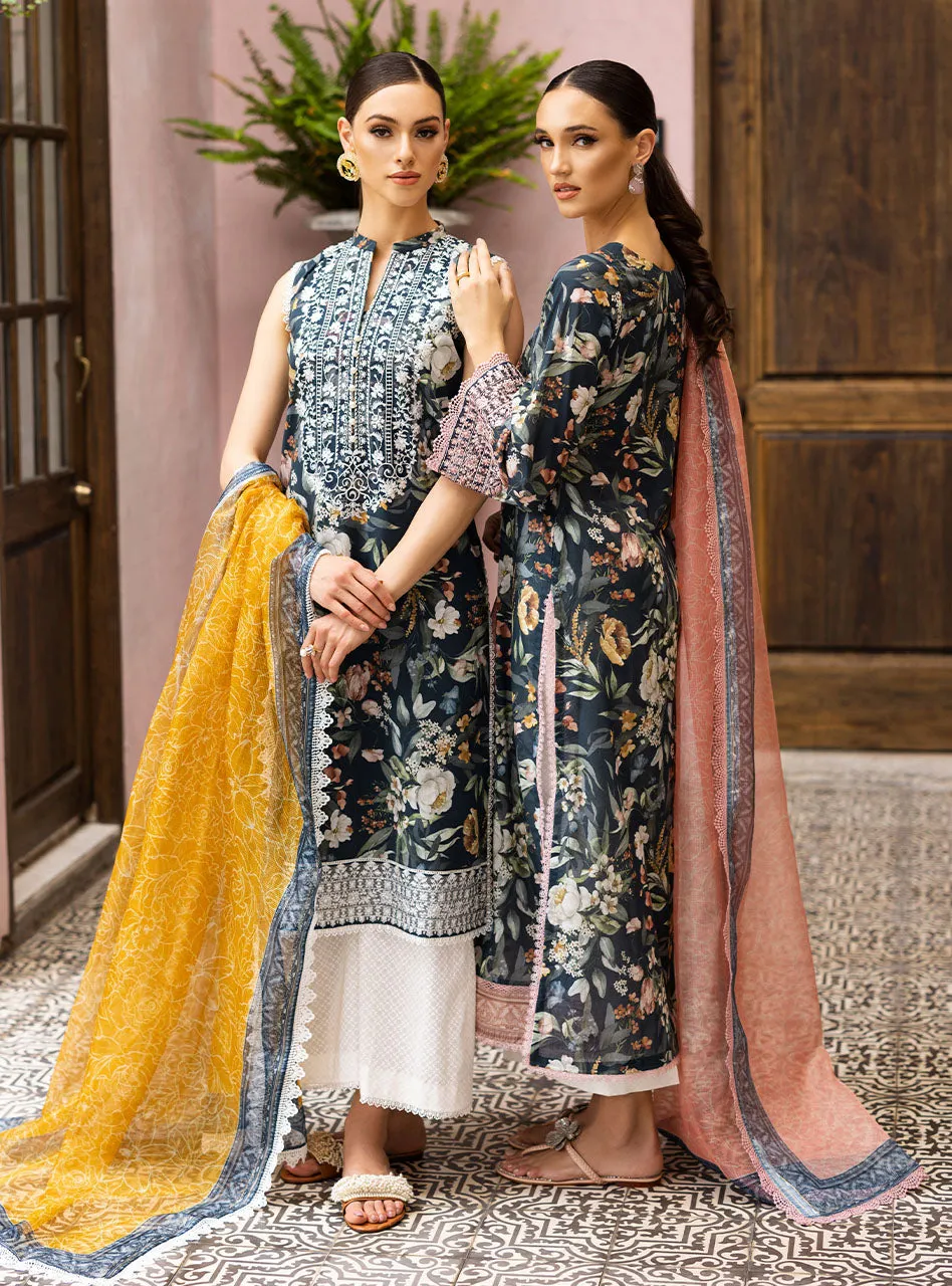 Zainab Chottani Tahra Lawn Collection  – Jade-charm 1B