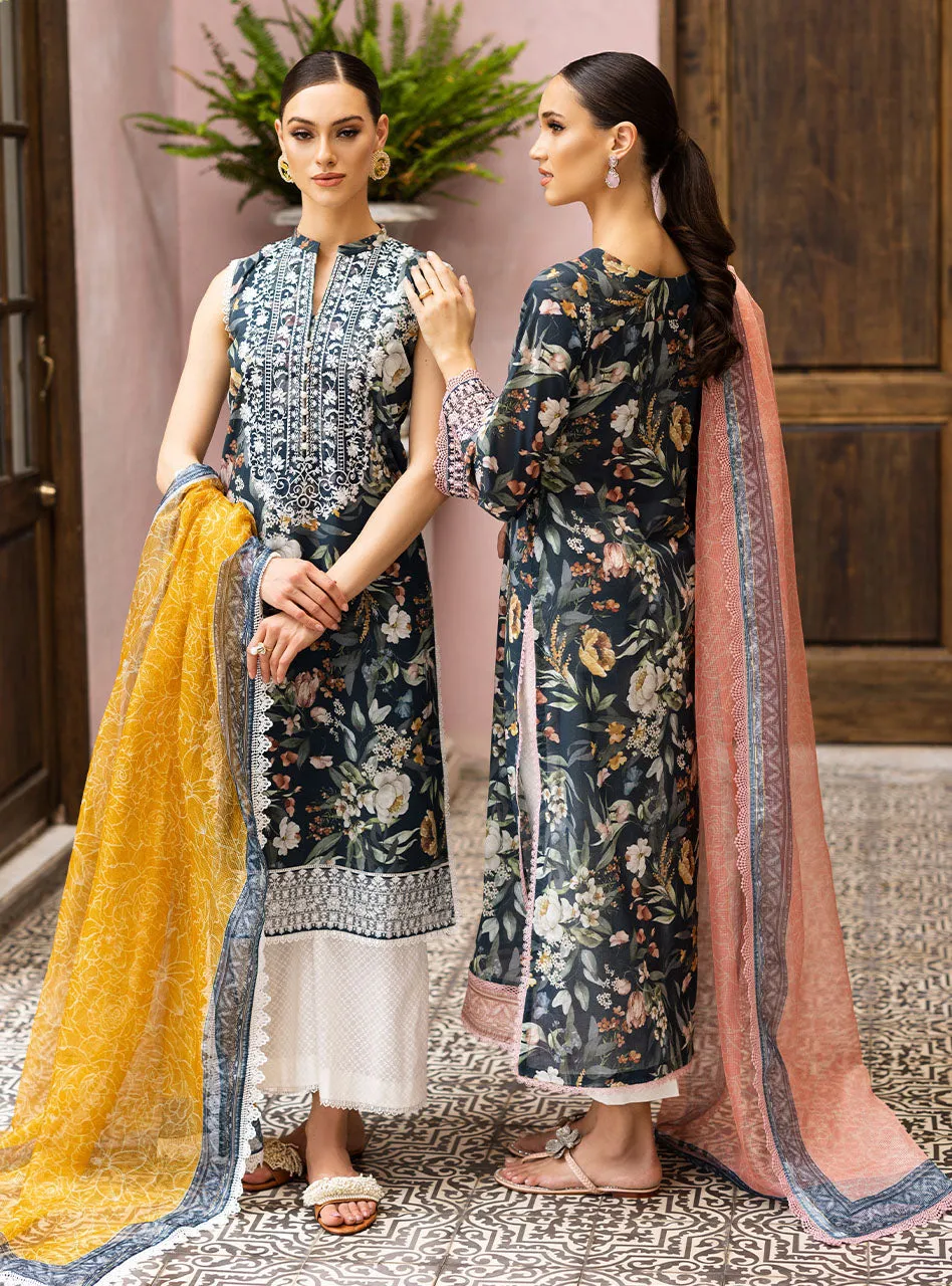 Zainab Chottani Tahra Lawn Collection  – Jade-charm 1B