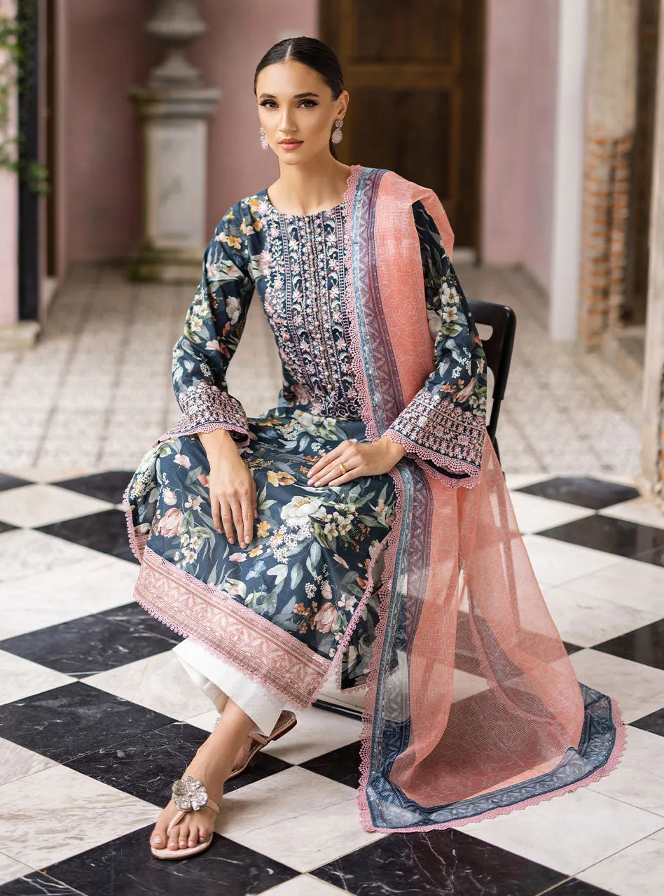 Zainab Chottani Tahra Lawn Collection  – Jade-charm 1B